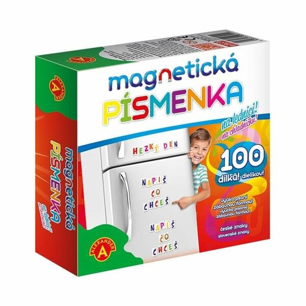 Pexi Magnetická písmenka na lednici 100ks porovnat ceny