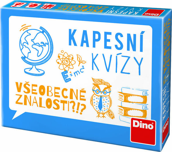 Dino Kapesní kvízy Všeobecné znalosti, cestovní hra porovnat ceny