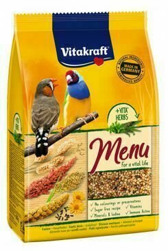 Vitakraft Bird Krm. Menu Exotis Complete Premium 1kg porovnat ceny