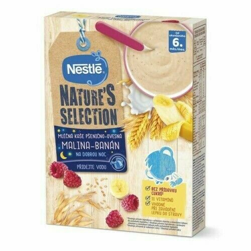 NESTLÉ Mléčná kaše pšen.-oves.Malina-Banán 250g porovnat ceny