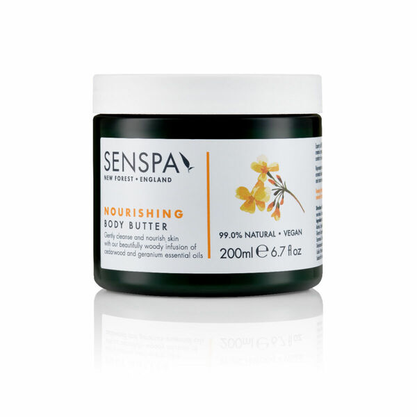 SenSpa Vyživující tělové máslo Cedrové dřevo & Geránium 200 ml porovnat ceny