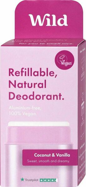 Wild deodorant stick starter Purple case Coconut & Vanilla 40 g porovnat ceny