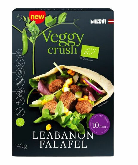 Milzu! BIO Veggy crush falafel 140g porovnat ceny