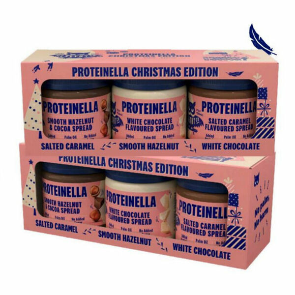HEALTHYCO Vánoční box proteinella 3 x 200 g porovnat ceny