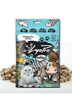 Lyopro Mňau Poch. Mrazem Sušené Hovězí Játra 50g porovnat ceny