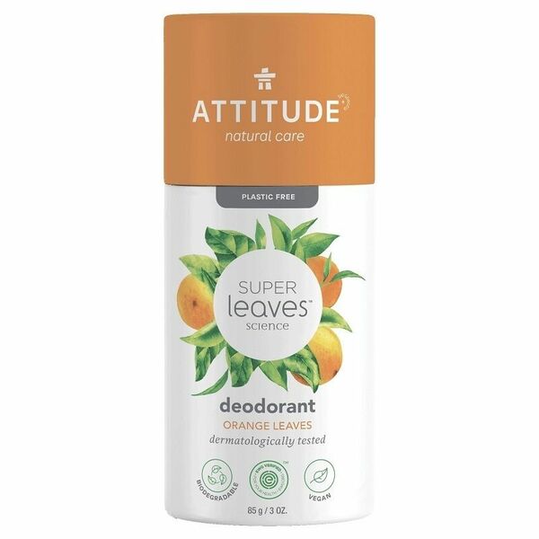 ATTITUDE Super leaves Přírodní tuhý deodorant - pomerančové listy 85 g porovnat ceny