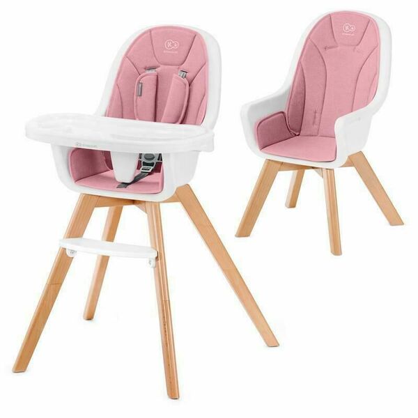 Kinderkraft Židlička jídelní 2v1 Tixi Pink 1 ks porovnat ceny