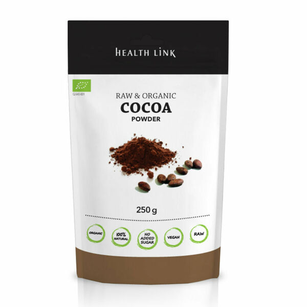 HEALTH LINK BIO Prášek kakaový Raw 250 g porovnat ceny