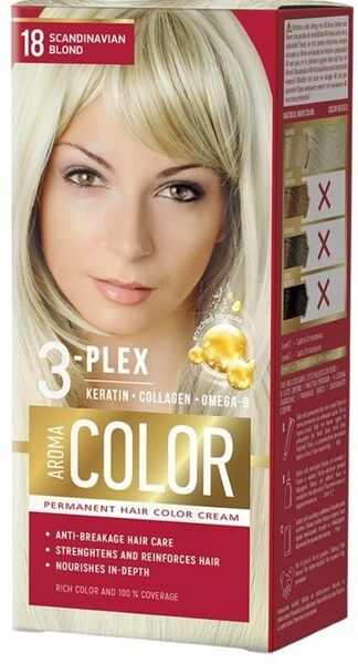 Aroma Color Barva na vlasy - skandinávská blond č.18 porovnat ceny