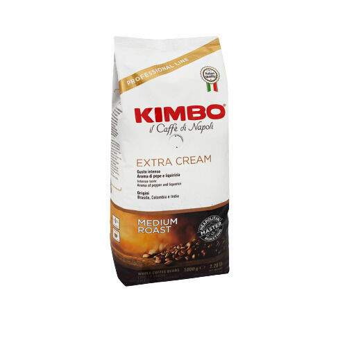 Kimbo Extra Cream zrnková káva 1 kg porovnat ceny