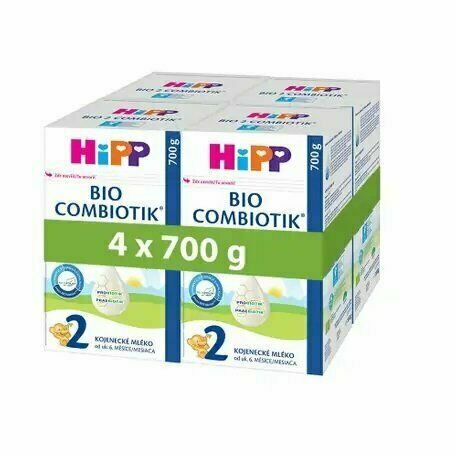HiPP 2 BIO Combiotik mléko 4 x 700 g porovnat ceny