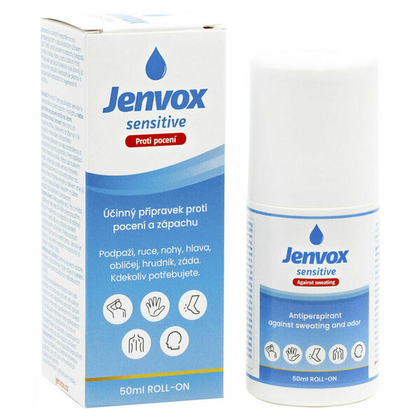JENVOX Sensitive Roll-on Proti pocení a zápachu 50 ml porovnat ceny