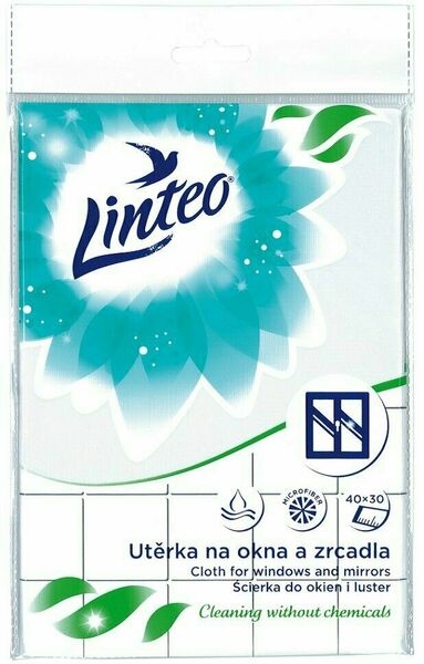 Utěrka na okna a zrcadla LINTEO 1ks 40x30cm porovnat ceny