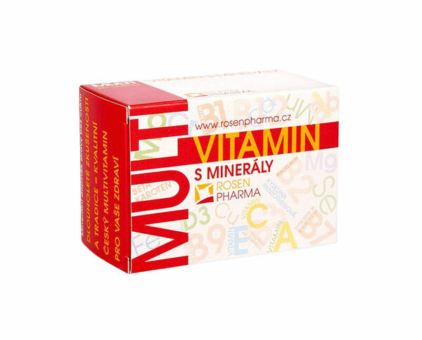 Rosen Multivitamin s minerály 60 tablet porovnat ceny