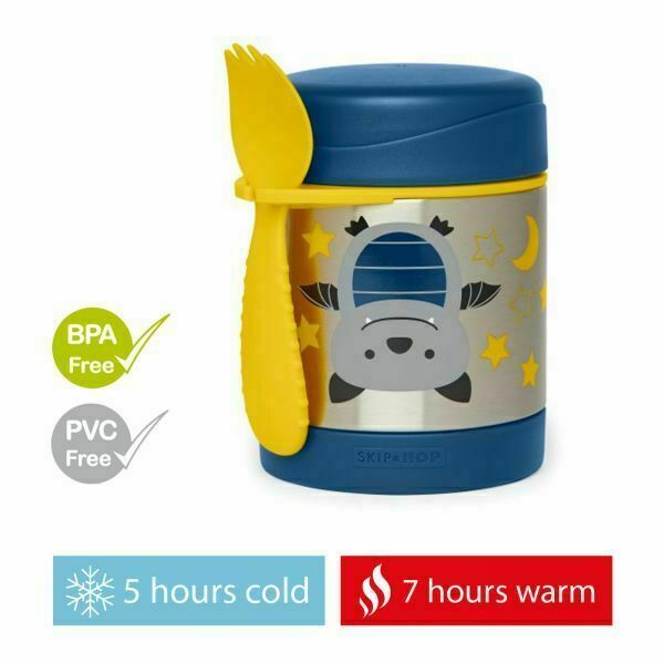 Skip Hop Zoo Termoska na jídlo se lžičkou/vidličkou Netopýr 325ml porovnat ceny