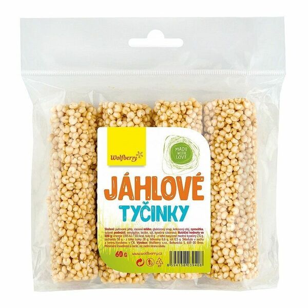 Wolfberry Jáhlové tyčinky 4ks/cca 62g porovnat ceny