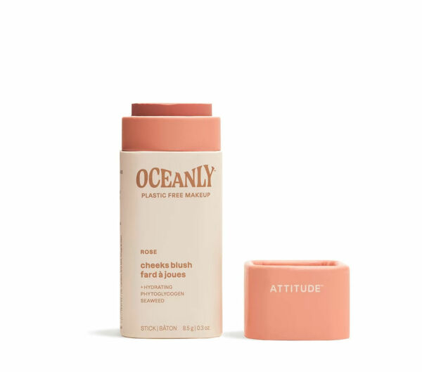 ATTITUDE Oceanly Tuhá krémová tvářenka Rose 8,5 g porovnat ceny