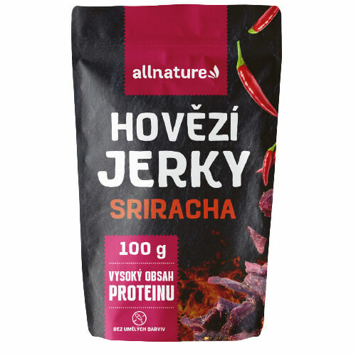 Allnature BEEF Sriracha Jerky 100 g porovnat ceny