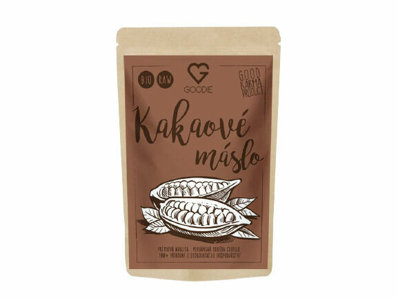 GOODIE s.r.o.  GOODIE Kakaové máslo - BIO RAW 250g porovnat ceny