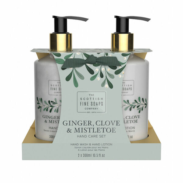 Scottish Fine Soaps Sada péče o ruce zázvor hřebíček a jmelí 2 ks porovnat ceny