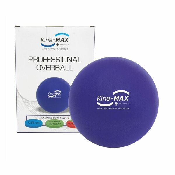 KineMAX Professional Overball 25 cm cvičební míč 1 ks modrý porovnat ceny