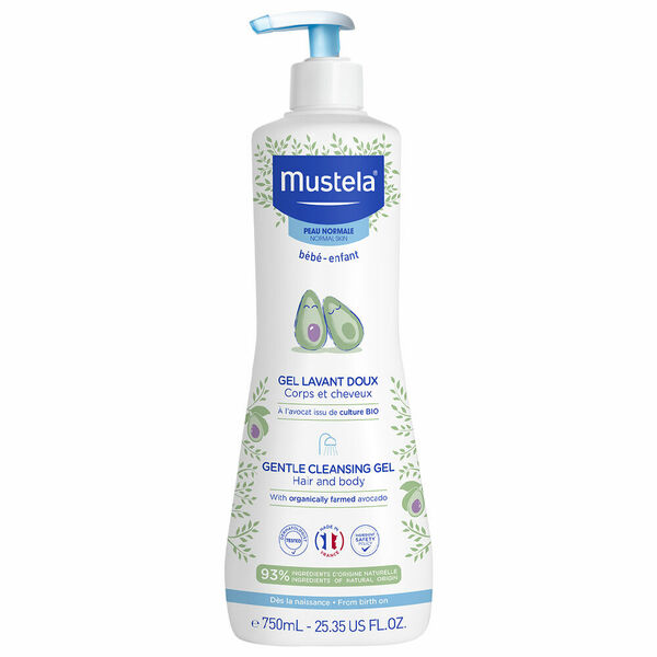 Mustela Čisticí gel pro děti 750 ml porovnat ceny