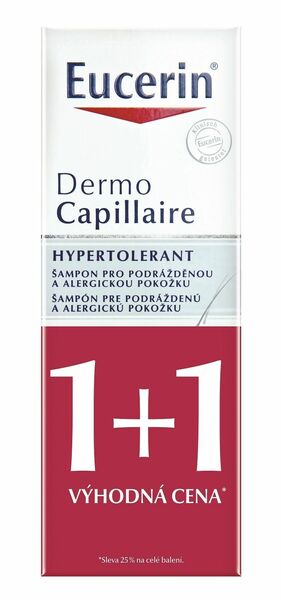 EUCERIN DermoCapillaire Hypertolerantní šampon 2x250ml porovnat ceny