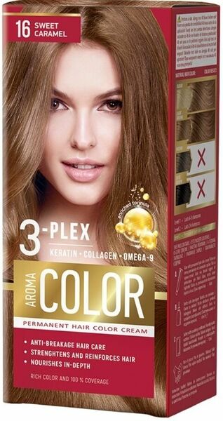 Aroma Color Barva na vlasy - sladký karamel č.16 porovnat ceny