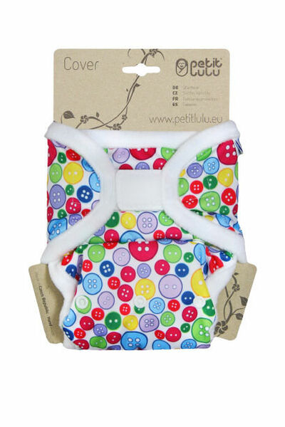 Petit Lulu Sbírka knoflíků Svrchní kalhotky s kapsami suchý zip porovnat ceny