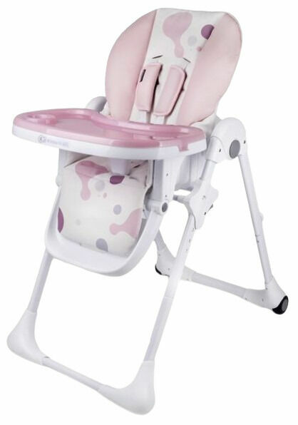 Kinderkraft YUMMY Dětská jídelní židlička růžová porovnat ceny