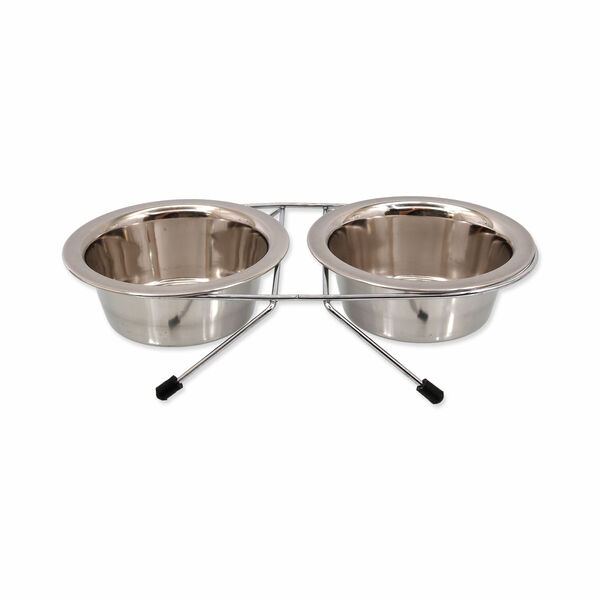 Dog Fantasy Stojánek nerez souprava 13 cm 2x0,38 l porovnat ceny
