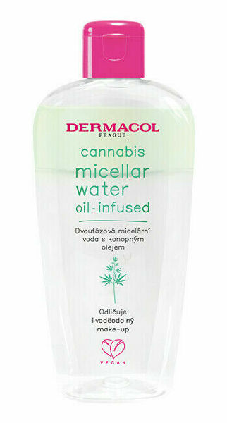 Dermacol Dvoufázová micelární voda s konopným olejem Cannabis 200 ml porovnat ceny