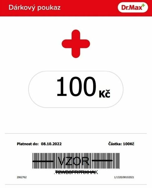 Dr. Max poukázka 100 porovnat ceny