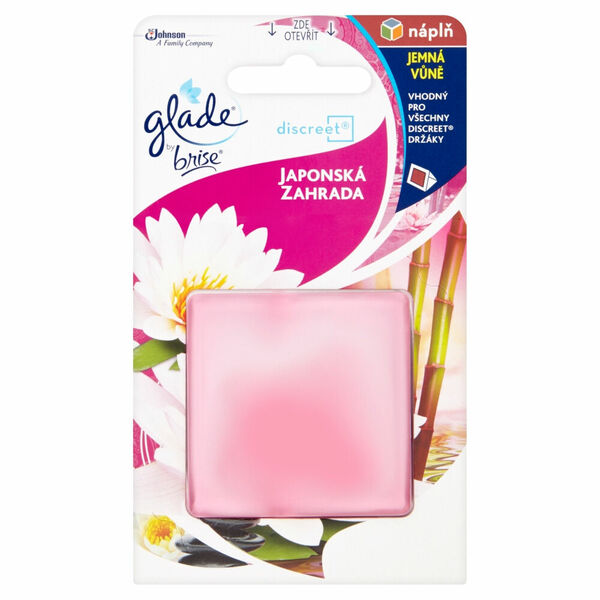 GLADE by Brise Discreet Japonská zahrada náplň 8 g porovnat ceny