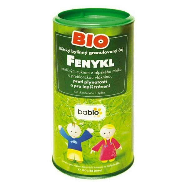 BABIO Dětský bionápoj fenykl 180 g porovnat ceny
