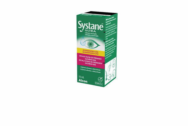 SYSTANE ULTRA zvlhčující oční kapky bez konzervačních látek 10ml porovnat ceny