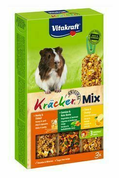 Vitakraft Rodent Guinea Pig Kräcker Honey/veg/citr 3ks porovnat ceny