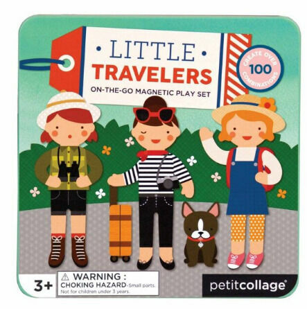 Petitcollage Magnetická knížka Cestování 25 ks porovnat ceny