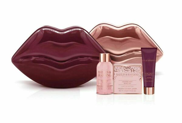 Baylis & Harding Sada péče o tělo v dóze Cranberry Martini 3 ks porovnat ceny