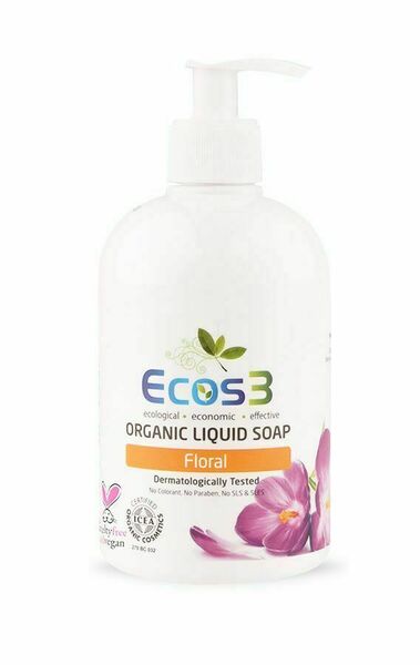 ECOS 3 Organické tekuté mýdlo Floral 500 ml porovnat ceny