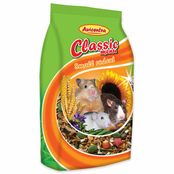 AVICENTRA Classic menu malý hlodavec 500g porovnat ceny