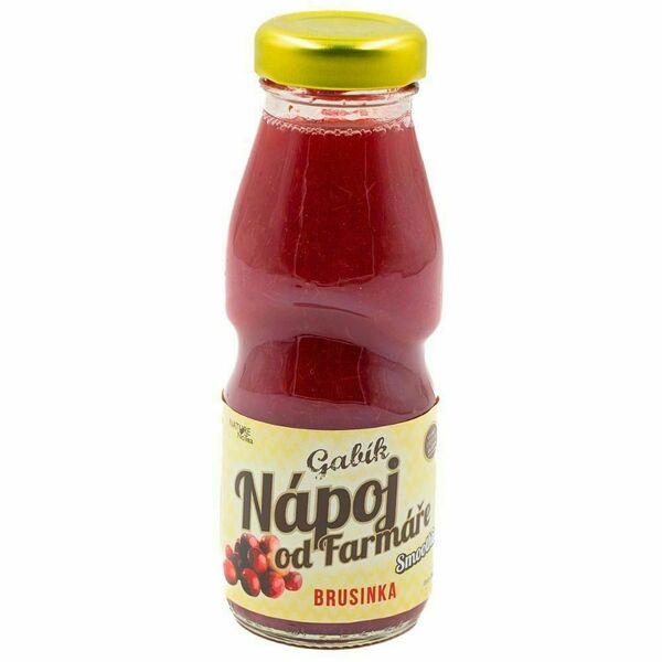 Nature Notea Gabík Nápoj od farmáře Brusinka 200 ml porovnat ceny