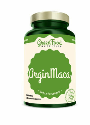 GreenFood Nutrition ArginMaca 60cps porovnat ceny