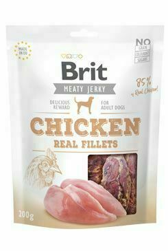 Brit Jerky Chicken Fillets 200 G porovnat ceny