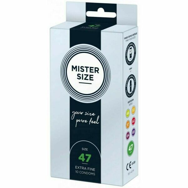 Mister Size kondomy XS 47mm 10ks porovnat ceny
