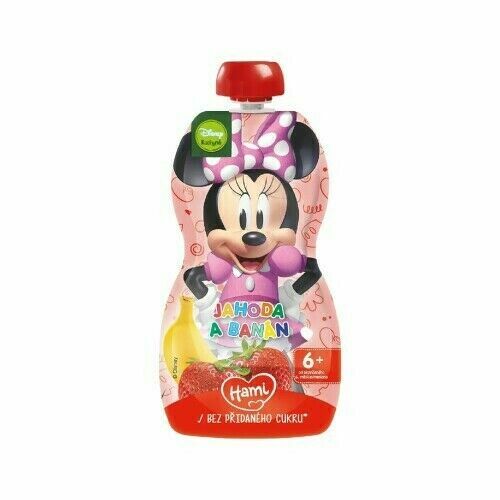 Hami kapsička Minnie jahoda a banán 110g porovnat ceny