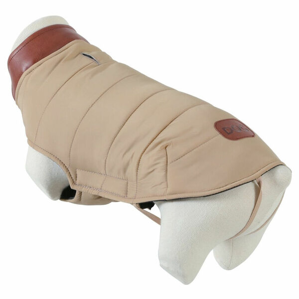 ZOLUX London Prošívaná bunda pro psy béžová 1 ks, Velikost oblečku: 25 porovnat ceny