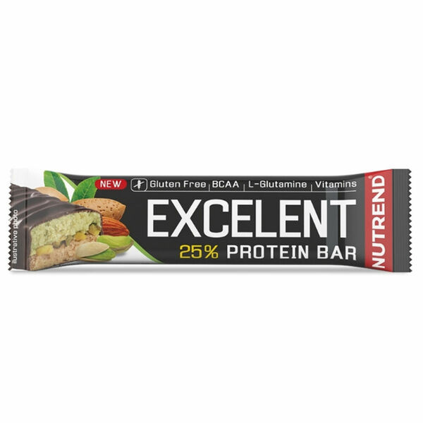 NUTREND Excelent protein bar double mandle a pistácie 40 g porovnat ceny