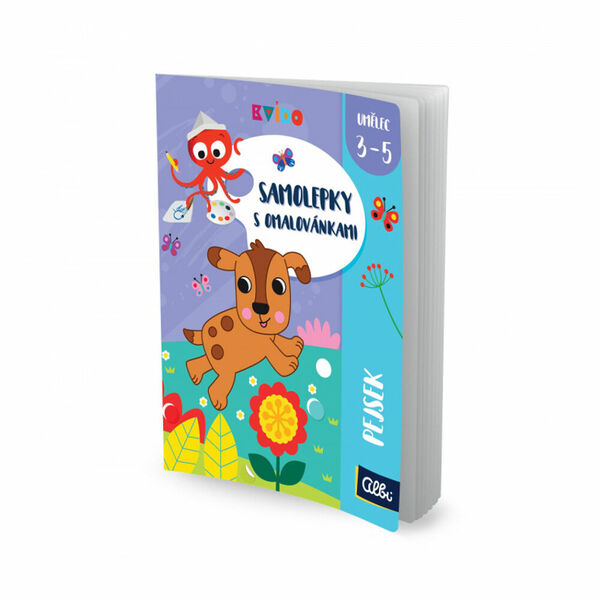 ALBI Kvído samolepky s omalovánkami pejsek porovnat ceny