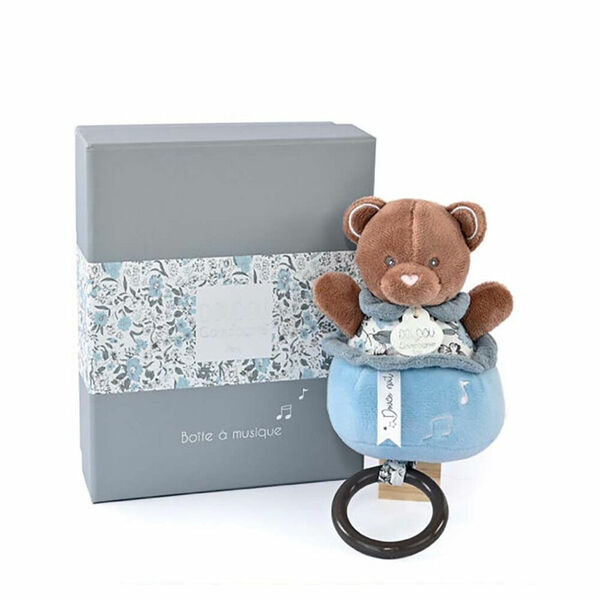 DOUDOU Plyšový medvídek hrající melodii 20 cm porovnat ceny
